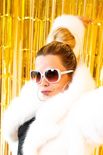 Ellen Van Boven (Miss Elle) - Lead zangeres Faute Bendt - Glamour Goddess